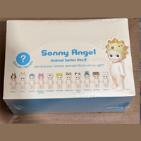 原装 Sonny Angels 迷你公仔批发盲盒正品 Sonny Angels 动物系列 4 盲盒公仔动物动作玩具