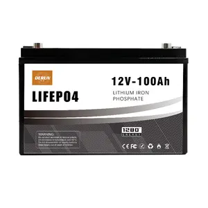 Batterie lithium-ion 12v 24 volts 300ah 200ah 150ah 100ah batterie lifepo4