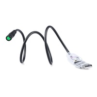 Câble de programmation USB Bafang pour moteur de vélo électrique central à entraînement intermédiaire 8fun Bafang BBS01 BBS02 BBS03 BBSHD programmé