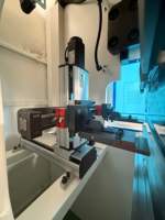 Machine de pliage semi-automatique CNC MAPA, entièrement électrique, pour tôles d'aluminium, haute productivité, table de travail 600x600mm, moteur 9kW