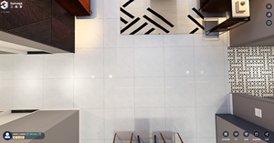 Foshan Junori Fabrikası Toptan Dekoratif Mermer Yer Karosu 800x800mm Seramik Tam Cilalı Sırlı Karolar - Product Image 2