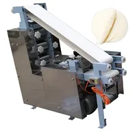 उच्च क्षमता Naan फ्लैट रोटी रोटी Tortilla बनाने की मशीन/pita रोटी मशीन/गुलगुला आवरण निर्माता