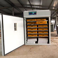 Incubateur d'œufs de volaille grande capacité, machine d'éclosion automatique pour équipement d'écloserie agricole