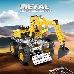 Juego de 262 Piezas de Bloques de Construcción 3D de Excavadora y Bulldozer, Regalo de Cumpleaños STEM para Niños de 6, 7, 8, 9, 10, 11, 12+ Años - Product Image 2