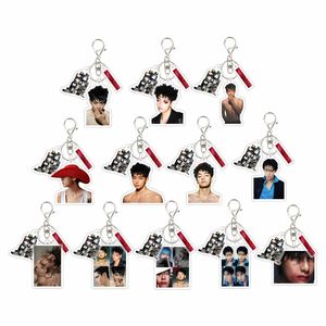 Llavero de Acrílico con Forma de <span class=keywords><strong>V</strong></span> de <span class=keywords><strong>Kim</strong></span> <span class=keywords><strong>Tae</strong></span> <span class=keywords><strong>Hyung</strong></span>, Ídolo de KPOP, Bangtan Boys, al por Mayor - Product Image 2