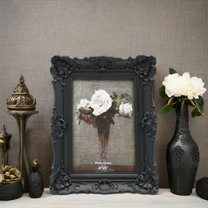 Nâng Cao 4x6 inch cổ điển nhựa hình ảnh khung phong cách cổ điển Retro tường treo số lượng nhỏ cổ ảnh sơn khung - Product Image 4