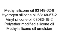 Huile de silicone 350 Cst / Huile de silicone 1000 Cst / Fluide de silicone 12500 Cst / Polydiméthylsiloxane 60000 Cst CAS # 63148-62-9