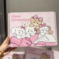 Boîte postale en carton ondulé rose avec logo pour emballage de rouge à lèvres cosmétique, papier d'expédition avec manipulation de gaufrage