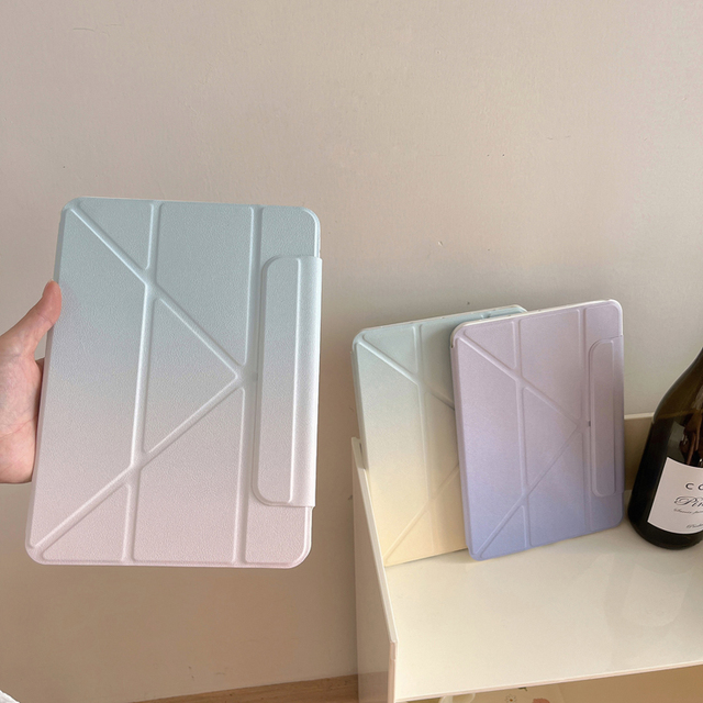 Colorful Magnetic Tablet Case for iPad Air M2 13 Inch 2024 Air M3 2025 13 Inch Cover for iPad Pro 12.9 Case 2022 2021 2020 2018