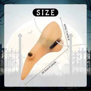 PAFU <span class=keywords><strong>Halloween</strong></span> <span class=keywords><strong>accessori</strong></span> Costume da <span class=keywords><strong>strega</strong></span> finti oggetti di scena per Cosplay naso con elastico - Product Image 2