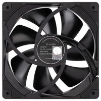 Nuevo Thermalright TL-G12RB 4pin PWM PC caso ventilador de enfriamiento 120mm inverso silencioso 1500RPM ventiladores de plástic