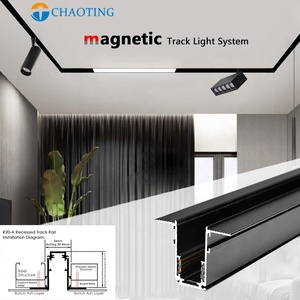 Mới Hiện Đại 24V 48V Treo Cáp Cob <span class=keywords><strong>Led</strong></span> Sling Dọc Pendent Ánh Sáng Cho Ánh Sáng Theo Dõi - Product Image 5