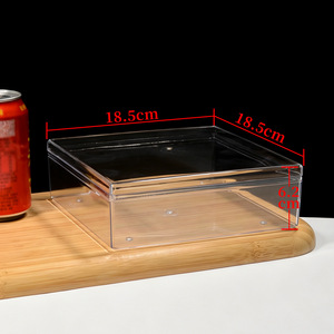 Boîte d'emballage épaissie pour gâteaux, boîte cadeau pour gâteaux de lune, boîte vide, boîte cadeau haut de gamme, boîte de rangement transparente avec couvercle - Product Image 4