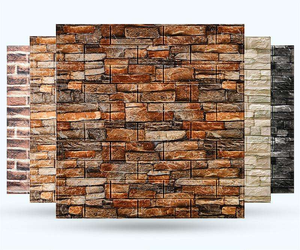 Self-Adhesive Peel and Stick 3D <strong>Brick</strong> Wall Stickers Modern PE Foam Waterproof Wall Panels Home Decoration Wallpaper <strong>Sheets</strong> - Product Image 1