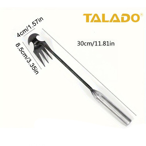 Mini <span class=keywords><strong>pelle</strong></span> renforcée intégrée <span class=keywords><strong>incassable</strong></span> pour la plantation de fleurs dans la cour, le désherbage, outil de jardinage portable - Product Image 6