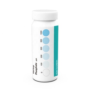 Kit de test de <span class=keywords><strong>phosphate</strong></span> d'eau W-1, modèle <span class=keywords><strong>phosphate</strong></span>, pour <span class=keywords><strong>piscine</strong></span> et spa, précis, 0-1000 ppb, bandelettes de test en PVC (50 bandelettes) – Complet - Product Image 3