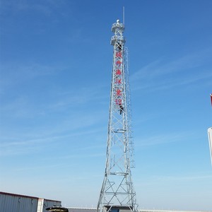 Antennes de télécommunication autoportantes à 4 pieds en acier Q345 galvanisé à chaud Tengyang, hauteur de 5 à 80 m, tour de télécommunication - Product Image 5