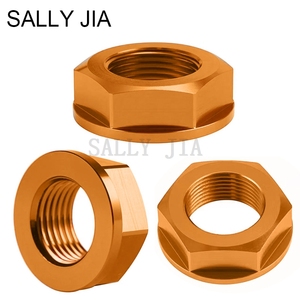 Adatto per KTM <span class=keywords><strong>Yamaha</strong></span> SXF <span class=keywords><strong>YZ</strong></span> WR 125 250 <span class=keywords><strong>250F</strong></span> M20xP1.5 Dado per Asse Ruota Posteriore 7050 - Product Image 4
