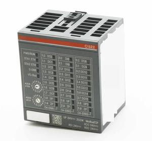 Module d'interface de communication Modbus TCP original BB CI522-MODTCP 1SAP260200R0001, module d'interface de communication Modbus TCP AC500 PLC, double port RJ45, 8DI 8DC Extension - Product Image 4