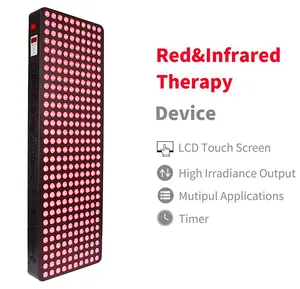 RLTTIME 660nm 850nm LED pdt Infrarot Lichttherapie gerät Ganzkörper 1500w 1000w 300w LED Rotlicht therapie Panel Gerät