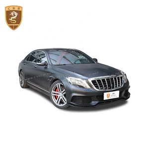 Free shipping high quality carbon fiber main rack for 2014-2018 year Ben-z <span class=keywords><strong>S</strong></span> class W222 modification barbed style - Product Image 3