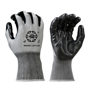 قفازات أمان متعددة الاستخدامات مغموسة بالنتريل، قفازات عمل مطلية بطبقة نايلون على راحة اليد - Product Image 2