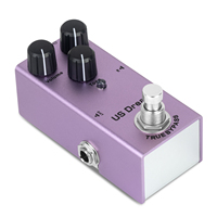 Pédale d'effet pour guitare électrique US Dream avec Overdrive Distortion Crunch Chorus Vintage Phase Digital Delay Tremolo