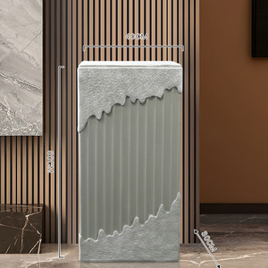 Handmade Shell Flower Rack for Living Room High-<strong>End</strong> Light Luxury <strong>Table</strong> Display with Ornament Base <strong>Resin</strong> Crafts Floor Type - Product Image 3