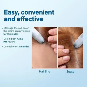 Sérum de croissance capillaire à la rosemaine en roll-on pour des cheveux plus épais, sérum de croissance capillaire premium en roll-on à absorption rapide et non gras pour la croissance des cheveux - Product Image 3