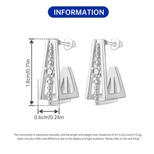 Nuevos pendientes multicapa con patrones retro, pendientes de moda originales y de nicho, una opción de regalo creativa. - Product Image 6