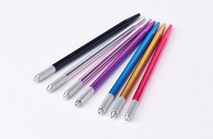 Lápiz manual de aleación de 6 mm <span class=keywords><strong>para</strong></span> bordado y tatuaje, herramienta de sombreado Magic-Needle Mist Brow, modelo 10010, fabricado en China, OEM/ODM bienvenidos - Product Image 3