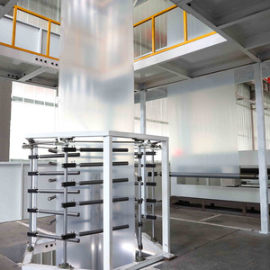 Sopladora de <span class=keywords><strong>Película</strong></span> de HDPE/PVC/PP de Triple Capa, Coextrusión, Totalmente Automática, Accionada por Motor, CE ISO9001, Espesor Flexible y Preciso - Product Image 6