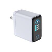 Layar Tampilan Digital Kualitas Terbaik Adaptor Pd Pengisi Daya Layar LCD Pintar 67W Pengisi Daya Tampilan Digital Gallium Nitrida