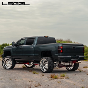 Jantes de camion tout-terrain forgées polies LSGZL 20x10 22x12 22x14 24x12 24x14 Jantes à fond profond 6x139.7 6x5.5 8x6.5 8x180 10x225 pour Chevrolet - Product Image 4