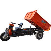 Mini-dumper LK540 3000 kg / Mini-dumper sur chenilles / Petit camion benne électrique / Véhicule benne minier