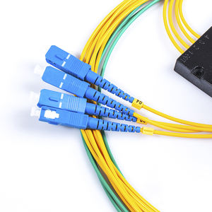 ตัวแยกสัญญาณ PLC กล่องแยกสัญญาณไฟเบอร์ออปติก FTTH ขนาด <span class=keywords><strong>2</strong></span>.0 มม. 3.0 มม. แบบ Singlemode และ Multimode อัตราส่วน 1:8 1:16 1:32 1:64 กล่อง ABS - Product Image 2