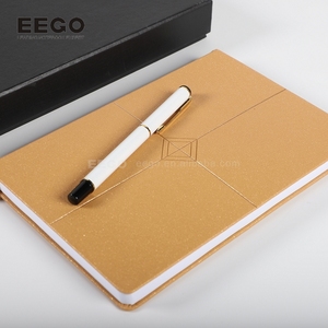 Özel Logo A5 PU deri kılıf günlük defteri planlayıcıları iş özelleştirilmiş notebooklar hediye kalem ile Set - Product Image 3