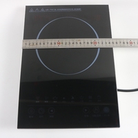 Nouveaux arrivages Tables en céramique à bas prix Cuisinière électrique à induction à brûleur unique Plaques de cuisson au gaz Contrôle tactile Chauffage rapide