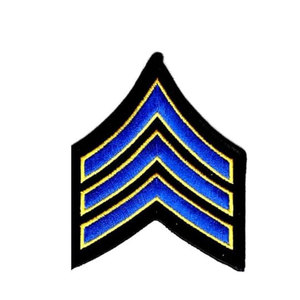 Écussons brodés Chevron pour uniformes, en vente, best-sellers, badges Chevron brodés, broderie d'écussons personnalisés Chevron - Product Image 2