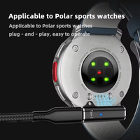 Chargeur magnétique USB-C pour montre connectée, adaptateur de charge pour Polar Pacer / Pacer Pro / Ignite 3 / Vantage V3 - Nouveauté en promotion
