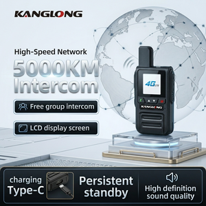 <span class=keywords><strong>Radio</strong></span> POC 4G LTE KANGLONG G530, Walkie Talkie de Largo Alcance, <span class=keywords><strong>Radio</strong></span> Bidireccional PTT Global, Intercomunicador Inalámbrico de 5000 km con Tarjeta SIM y Gxin - Product Image 2