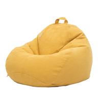 Chaise de pouf de remplissage EPP en forme de goutte de pluie pliable