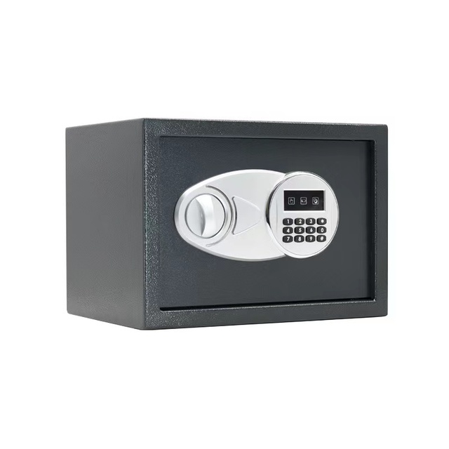 Factory Direct Stainless Steel Security Safe Box with Electronic Digital Lock and Key Lock 3-Year Warranty for Money Storage