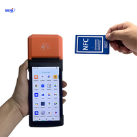 H10 Android 13.0 5.5 pouces Mobile POS Terminal Portable Android Mobile POS avec paiement par carte NFC