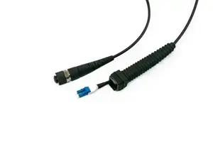 Nsn Boot Duplex Lc Patch Kabel Ip67 Waterdicht 360 Graden Flexibele Vezel Boot Nsn Patch Koord Outdoor Eenvoudig Te Bedienen Nsn Kabel