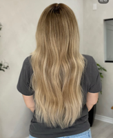 Extensiones de Cabello Humano al por Mayor, Nudos Decolorados de Alta Calidad, Rubio Ceniza, Aspecto Natural, Forro de Seda HD Transparente, Fácil de Usar para Principiantes