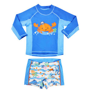 <span class=keywords><strong>Maillot</strong></span> <span class=keywords><strong>de</strong></span> <span class=keywords><strong>bain</strong></span> pour enfants à motif animal en gros, manches longues, <span class=keywords><strong>short</strong></span> bleu pour garçon, <span class=keywords><strong>maillot</strong></span> <span class=keywords><strong>de</strong></span> <span class=keywords><strong>bain</strong></span> deux pièces - Product Image 2