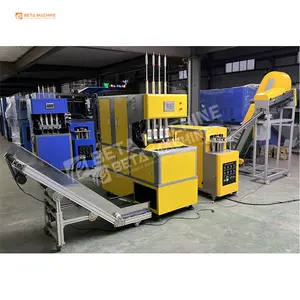 Manufacturer Customized Semi-Automatic 1-Out 4-Cavity PET Bottle Blowing Machine