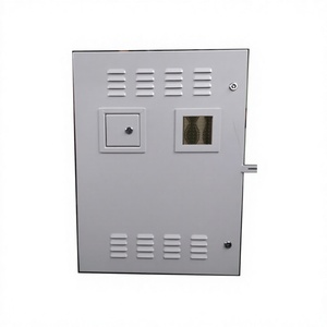 Gabinete de Medidor de Servicio Eléctrico Blanco Gowin con Puerta de Aluminio para Kahramaa, Catar - Product Image 4