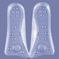 Coussinets de talon en gel auto-adhésifs, coussinets de protection en silicone souple, antidérapants, inserts de chaussures confortables, soulagement de la douleur pour femmes